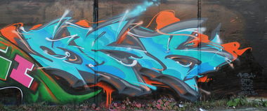 Graffiti Wall in Saint Petersburg - Photo by MRA (2013)