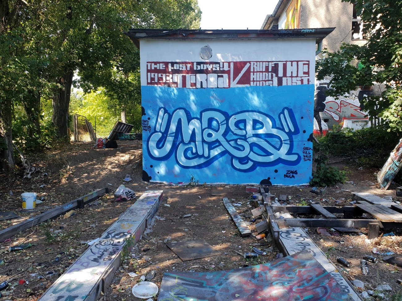 Graffiti Wall - Photo by MRB - MRB (2018)