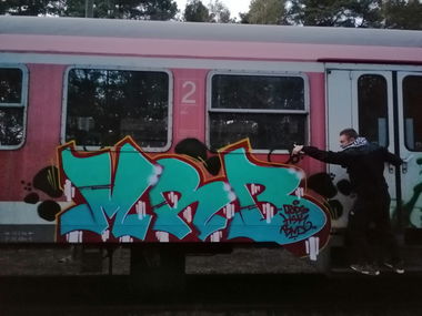 Graffiti Train - Photo by MRB - MRB (2019)