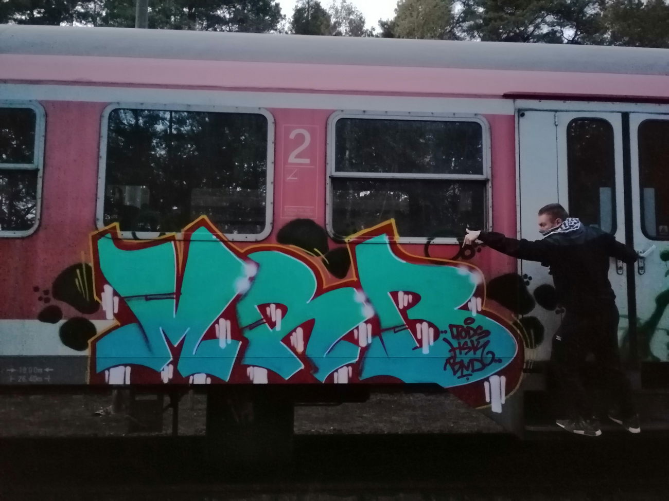 Graffiti Train - Photo by MRB - MRB (2019)