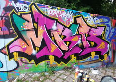 Graffiti Wall - Photo by MRB - MRB, 20jahre (2020)