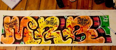 Graffiti Sketch - Photo by MRB - MRB (2019)