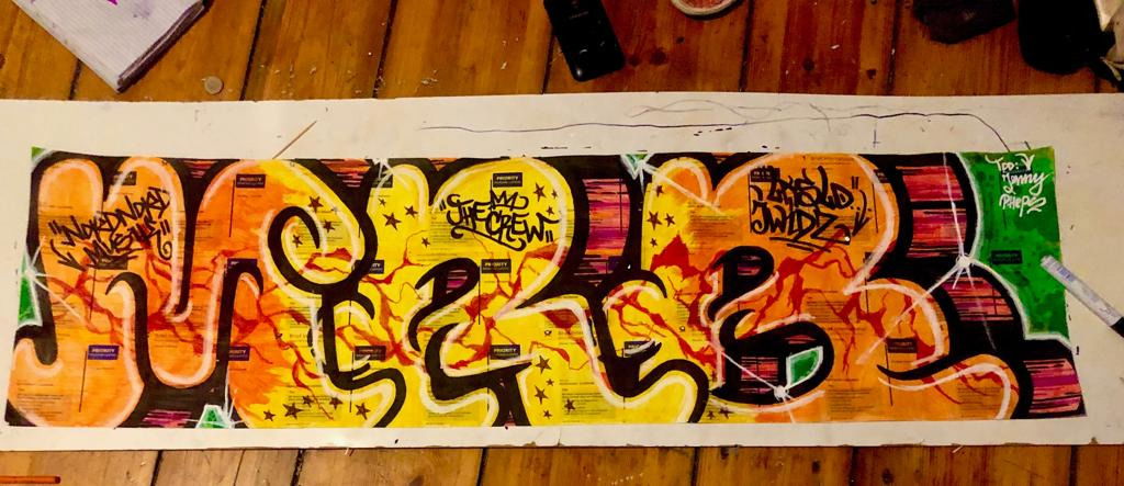 Graffiti Sketch - Photo by MRB - MRB (2019)