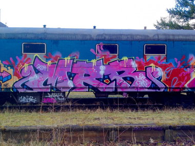 Graffiti Train - Photo by MRB - MRB (2014)