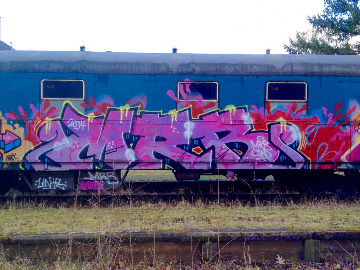 Graffiti Train - Photo by MRB - MRB (2014)