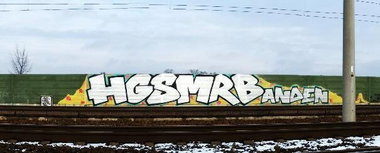 Graffiti Bombing - Photo by MRB - HGS, MRBanden (2015)