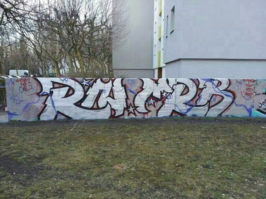Graffiti Bombing - Photo by MRB - RN, MRB