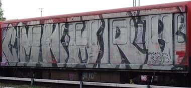 Graffiti Train - Photo by MRB - CMK, MRB