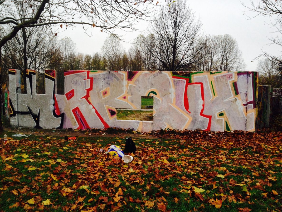 Graffiti Bombing - Photo by MRB - MRB, QUK