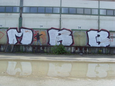 Graffiti Bombing - Photo by MRB - MRB