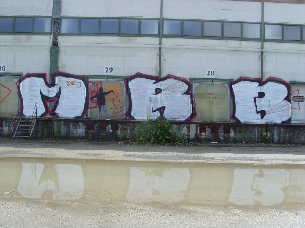 Graffiti Bombing - Photo by MRB - MRB