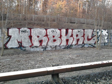 Graffiti Bombing - Photo by MRB - MRB, KRC