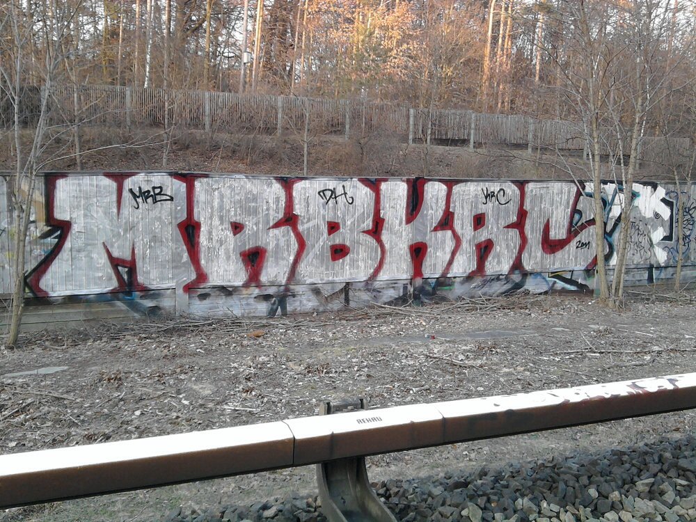 Graffiti Bombing - Photo by MRB - MRB, KRC