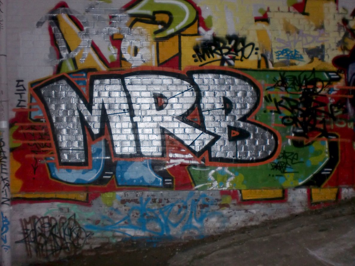 Graffiti Bombing - Photo by MRB - MRB