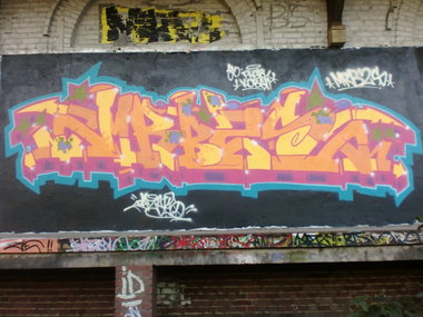 Graffiti Wall - Photo by MRB - MRB2S, MRB, B2S