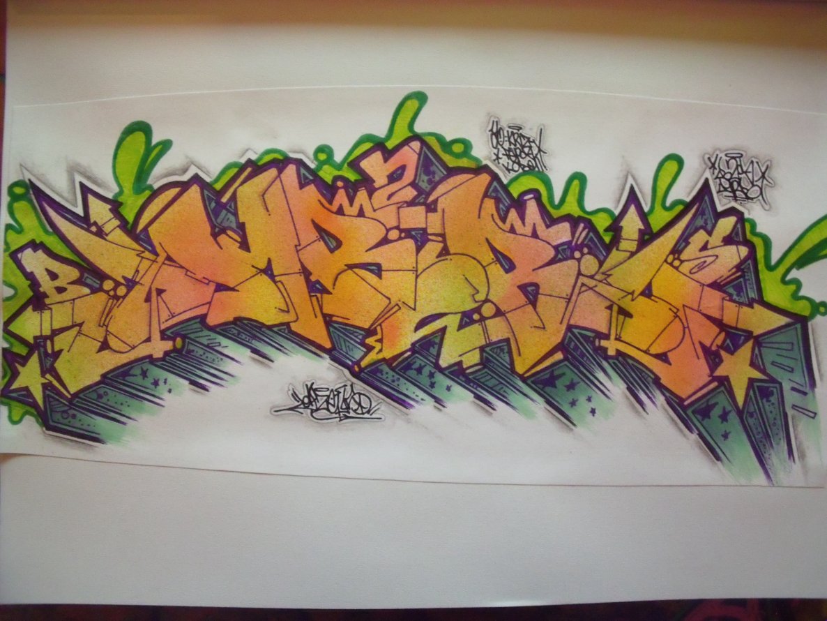 Graffiti Sketch - Photo by MRB - MRB, B2S