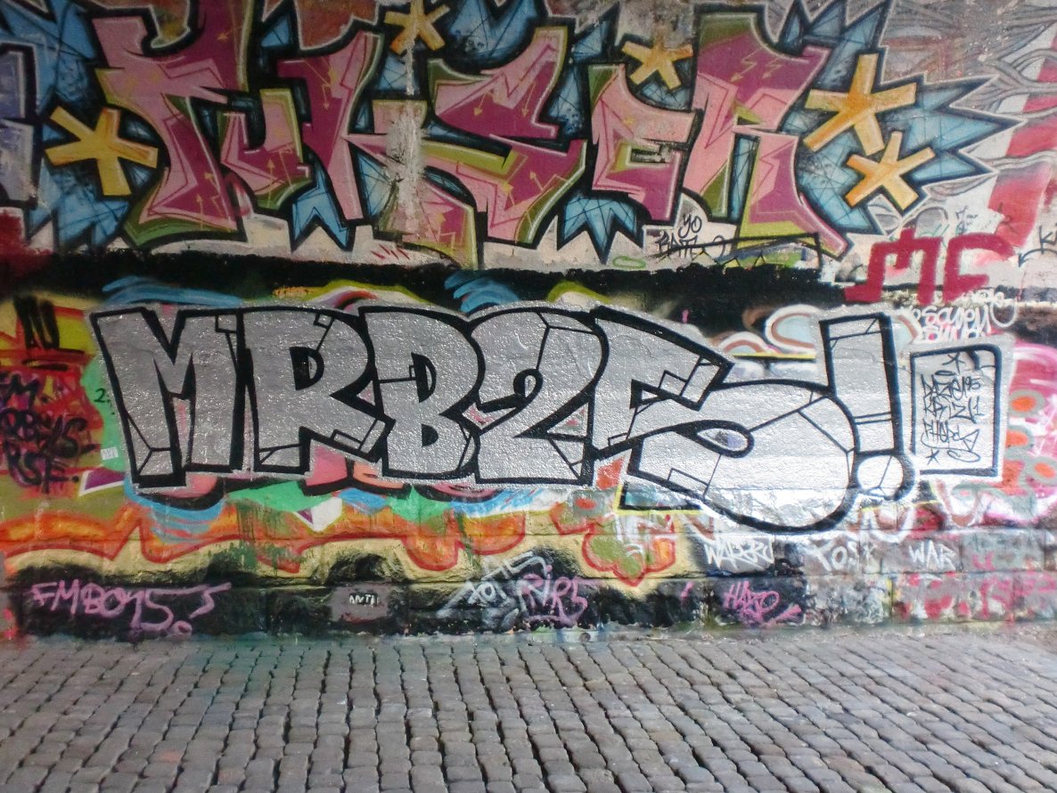 Graffiti Wall - Photo by MRB - MRB2S, MRB, B2S