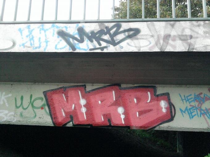 Graffiti Bombing - Photo by MRB - MRB