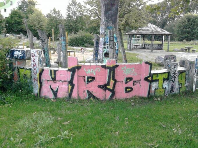Graffiti Bombing - Photo by MRB - MRB
