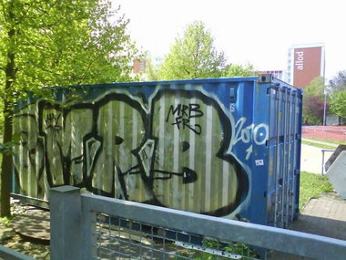 Graffiti Bombing - Photo by MRB - MRB