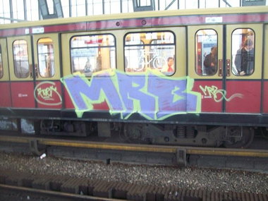 Graffiti Train - Photo by MRB - MRB
