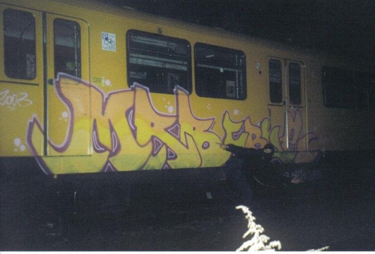 Graffiti Train - Photo by MRB - MRB