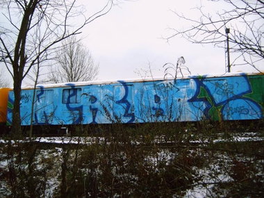 Graffiti Train - Photo by MRB - MRB