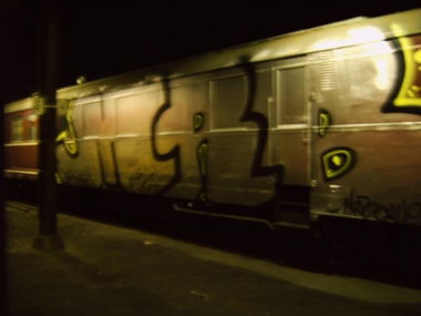 Graffiti Train - Photo by MRB - MRB