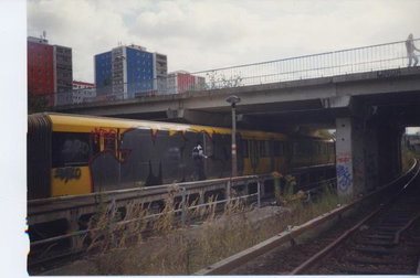 Graffiti Train - Photo by MRB - MRB