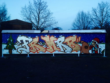 Graffiti Wall - Photo by MRB - FR, MRB