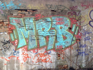 Graffiti Bombing - Photo by MRB - MRB