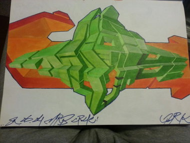 Graffiti Sketch - Photo by MRB - MRB (2004)