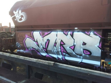 Graffiti Train - Photo by MRB - MRB