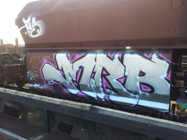 Graffiti Train - Photo by MRB - MRB