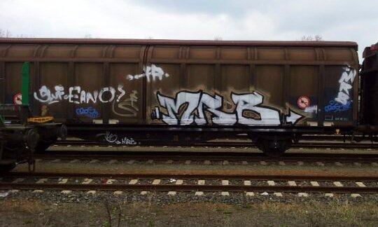 Graffiti Train - Photo by MRB - MRB