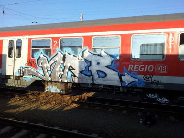 Graffiti Train - Photo by MRB - MRB
