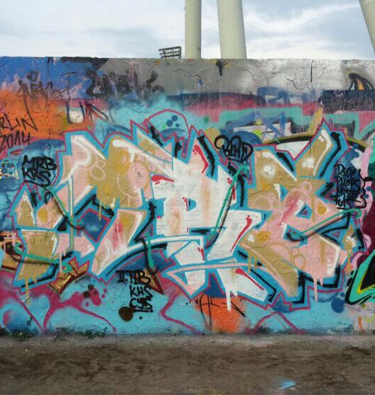 Graffiti Wall - Photo by MRB - MRB