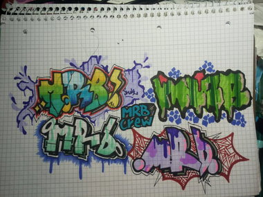 Graffiti Sketch - Photo by MRB - MRB