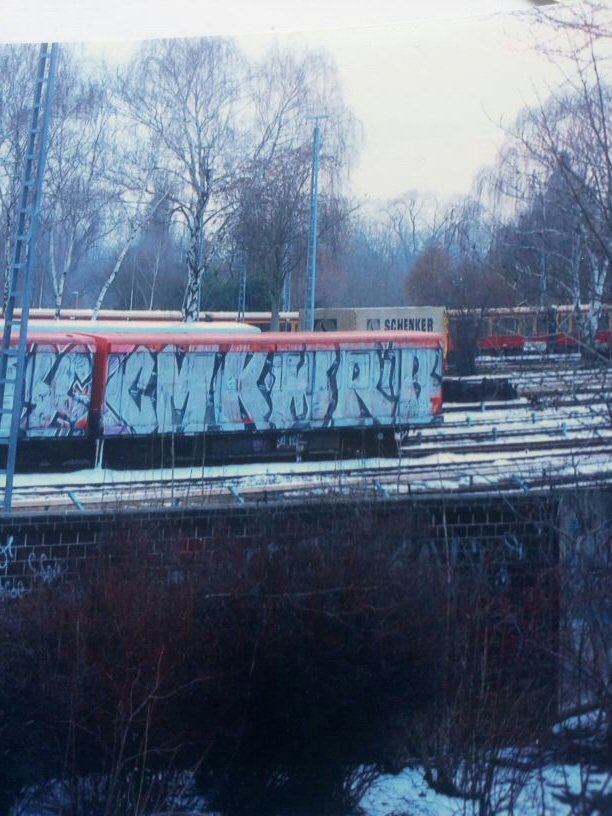 Graffiti Train - Photo by MRB - CMK, MRB