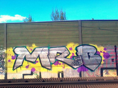 Graffiti Bombing - Photo by MRB - MRB