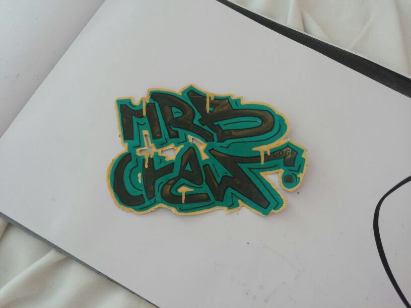 Graffiti Sketch - Photo by MRB - MRB, Crew