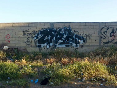 Graffiti Bombing - Photo by MRB - MRB, in, Griechenland (2014)
