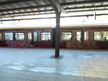 Graffiti Train - Photo by MRB - MRB, TODS (2018)