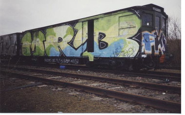 Graffiti Train - Photo by MRB - MRB (2003)