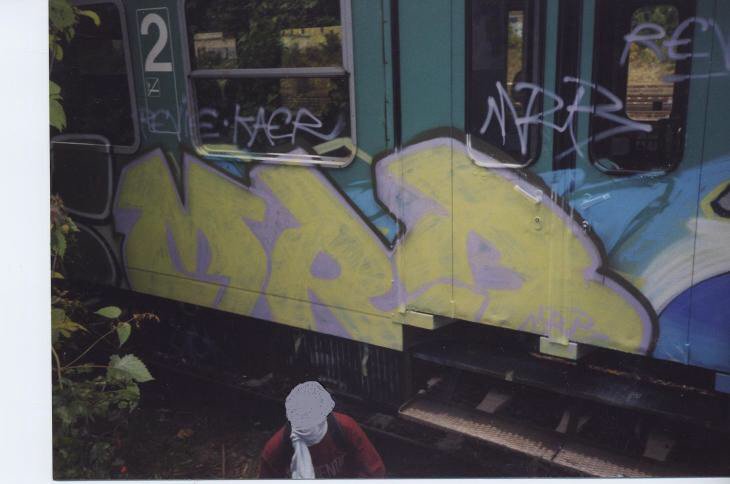 Graffiti Train - Photo by MRB - MRB (2001)