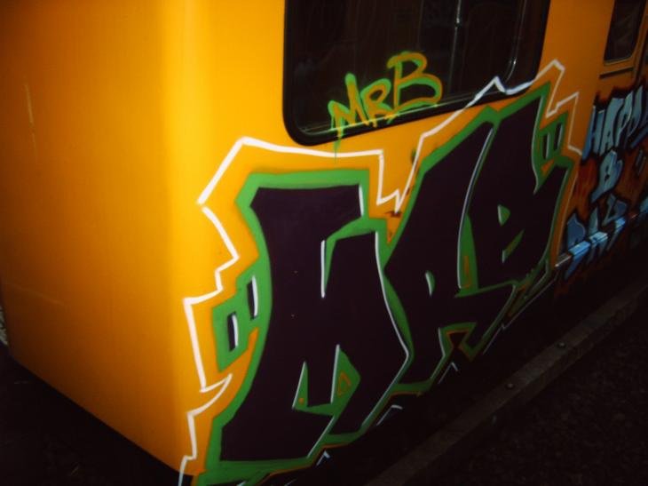 Graffiti Train - Photo by MRB - MRB (2002)