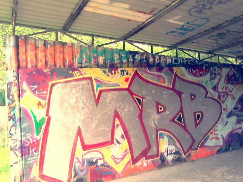 Graffiti Bombing - Photo by MRB - MRB
