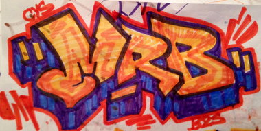 Graffiti Sketch - Photo by MRB - MRB