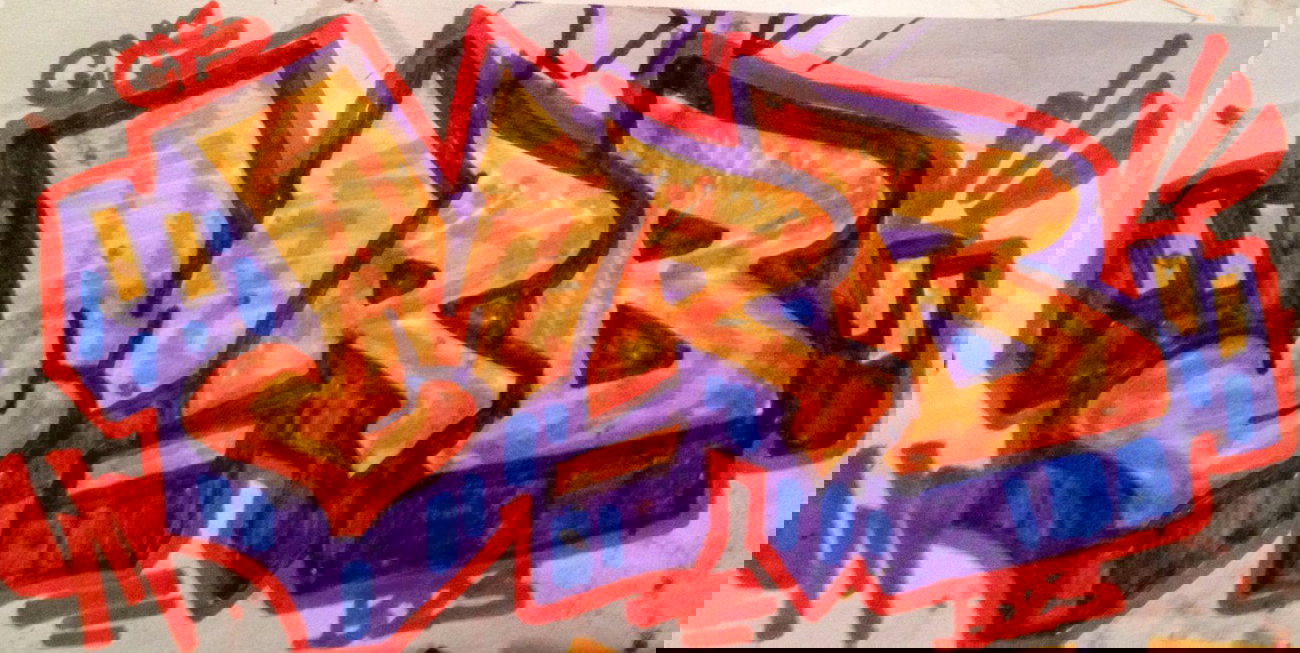 Graffiti Sketch - Photo by MRB - MRB