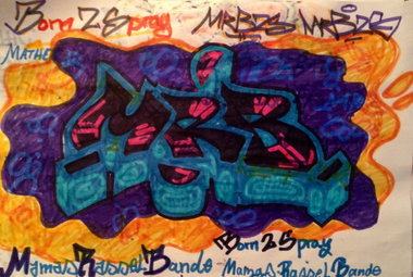 Graffiti Sketch - Photo by MRB - MRB